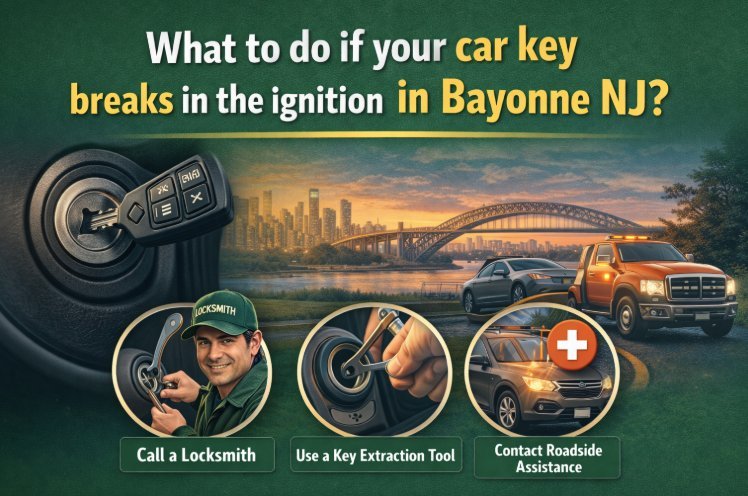 What to do if your car key breaks in the ignition in Bayonne NJ